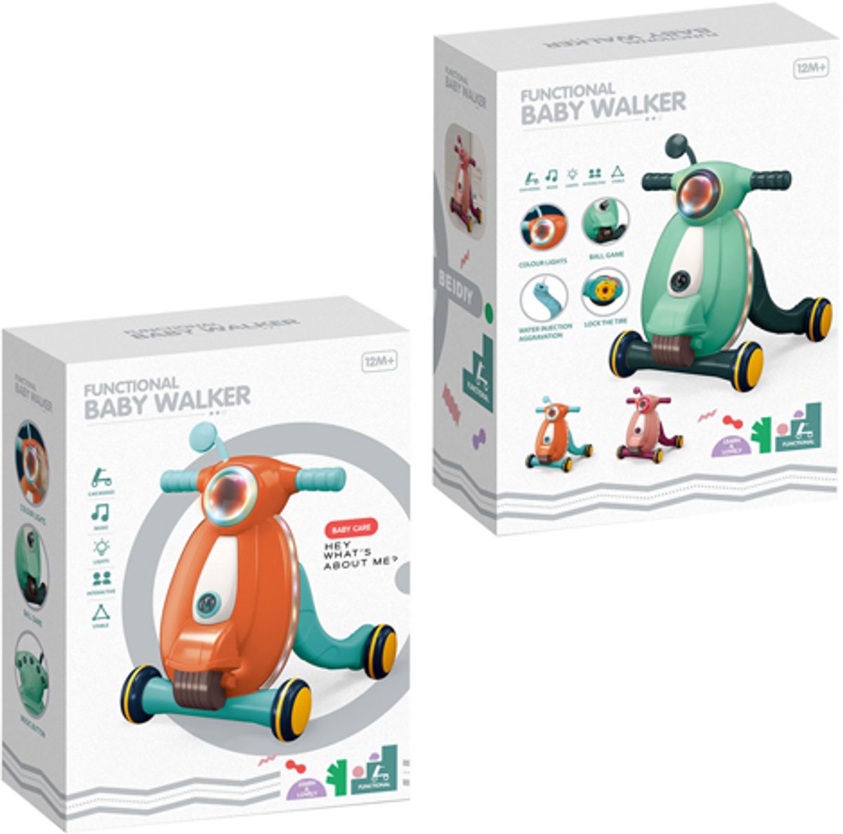 Trottinette Trotteur pour Bébé – Lumière et Son