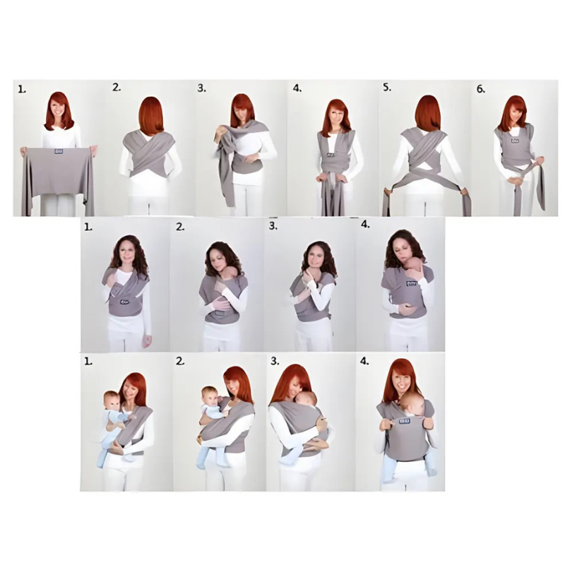 Écharpe de portage flexible Neko – Cannelle