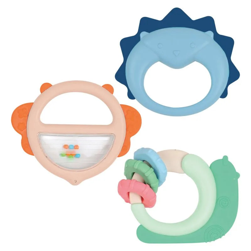 Trio Hochet de Dentition Animaux – Ludi