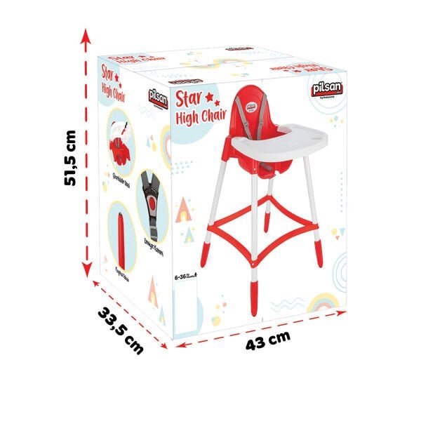 Chaise Haute Star – Pilsan