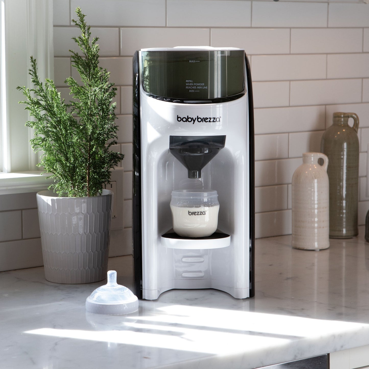 Babybrezza – Préparateur Automatique de Biberons – Blanc