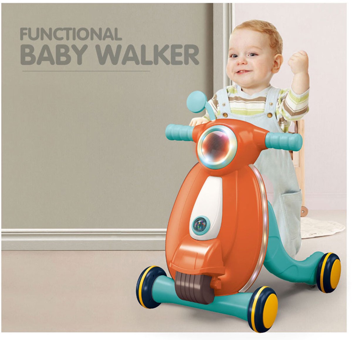 Trottinette Trotteur pour Bébé – Lumière et Son