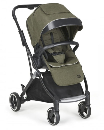 Poussette Monte-Carlo MS – Dossier inclinable, capote extensible, roues tout-terrain