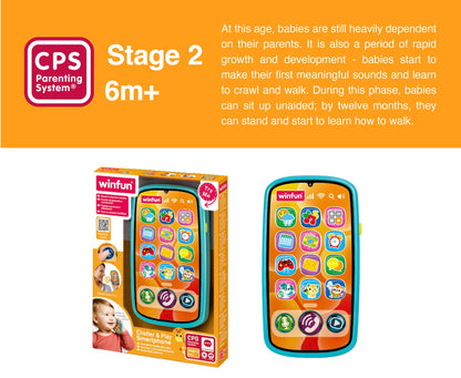 Téléphone d'activité lumineux WinFun avec sons – 6M+