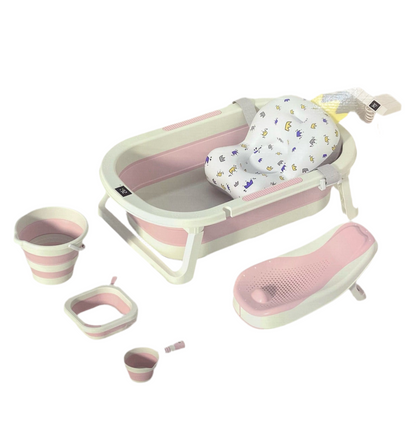 Baignoire Bébé Pliable 6 en 1 avec Accessoires