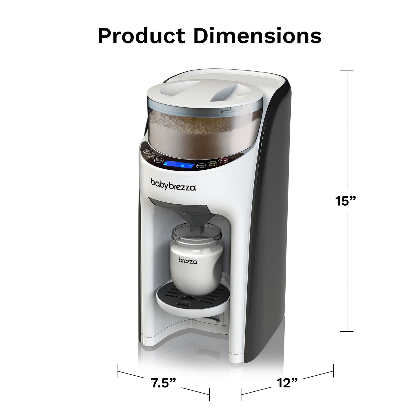 Babybrezza – Préparateur Automatique de Biberons – Blanc