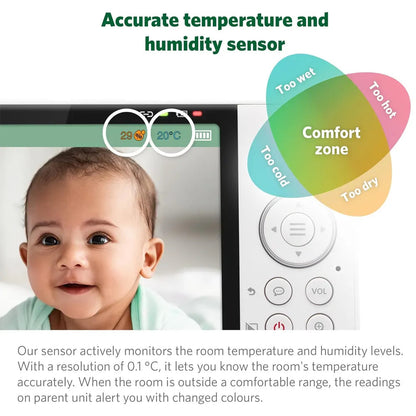 Babyphone HD 360° avec WiFi – LeapFrog LF925HD