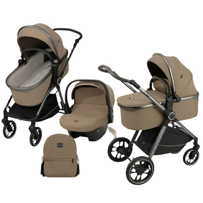Poussette Duo A8+C avec Siège Auto et Accessoires