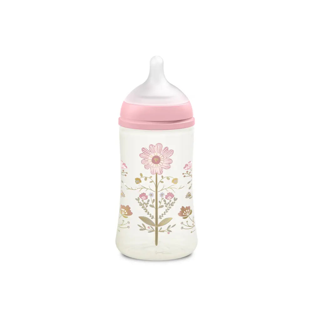 Biberon Premium Gold Tétine SX PRO 270 ml Bleu / Rose – Suavinex