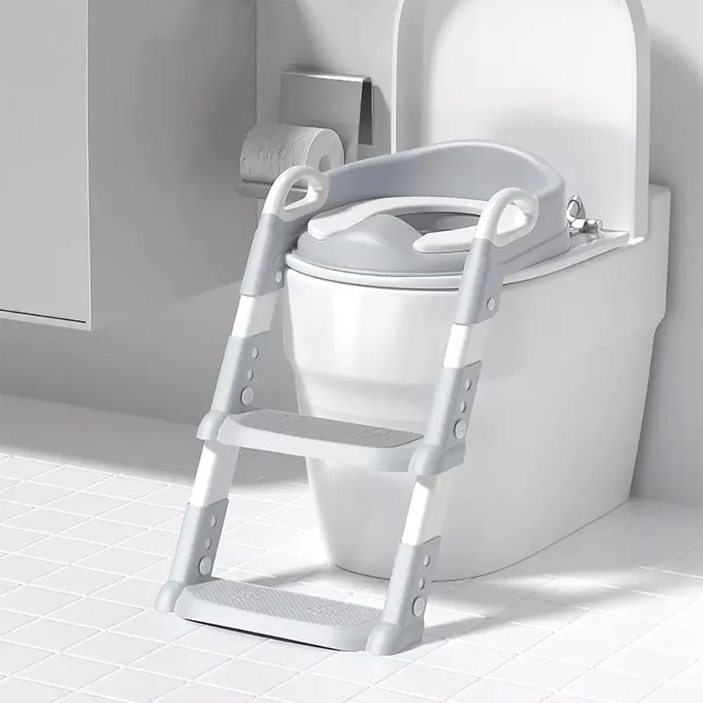 Réducteur de Toilette Pliable avec Échelle – 3A+