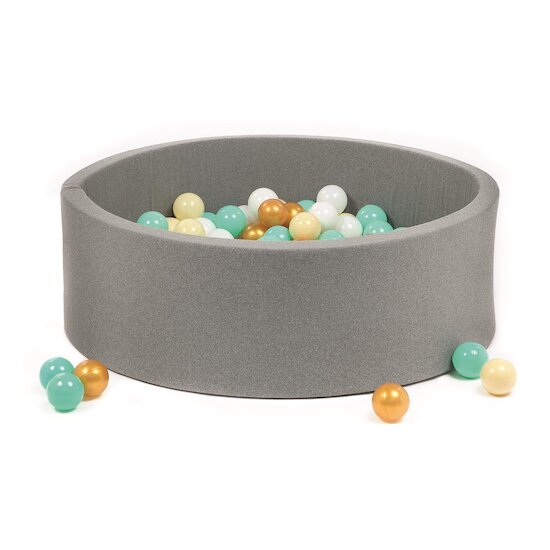 Ludi Piscine à Balle Ronde Gris