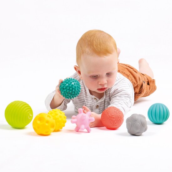 Ludi 8 Balles d’Éveil Multicolore