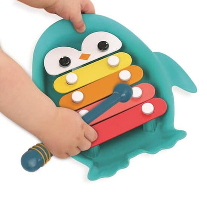 Ludi Xylophone Multicolore – Jouet Musical Pingouin dès 18 Mois