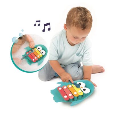 Ludi Xylophone Multicolore – Jouet Musical Pingouin dès 18 Mois