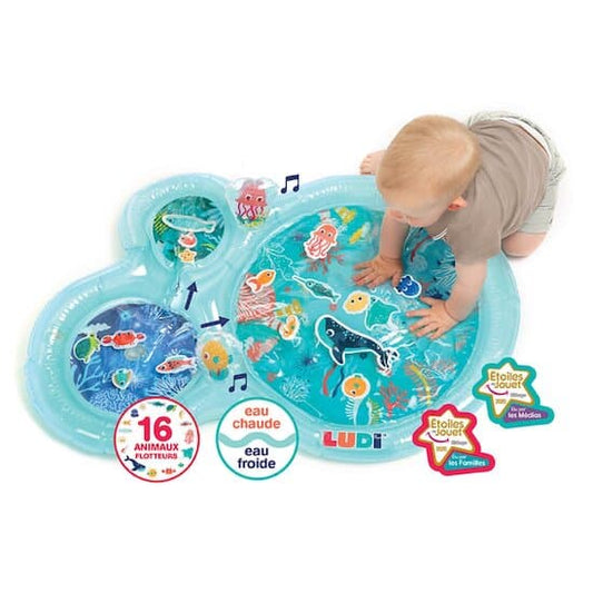 Ludi Tapis d’Eau Marin Bleu