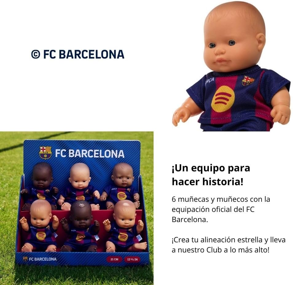 Miniland FC Barcelona – 21 cm Tenue Officielle