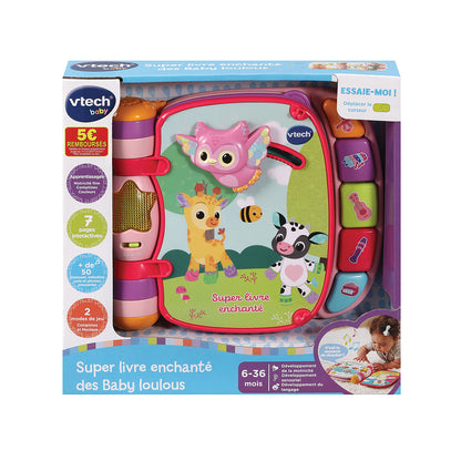 Super Livre Enchanté des Bébés Loulous - Vtech
