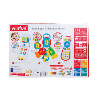 Coffret Winfun Baby Lumières et Sons – 3 Pièces
