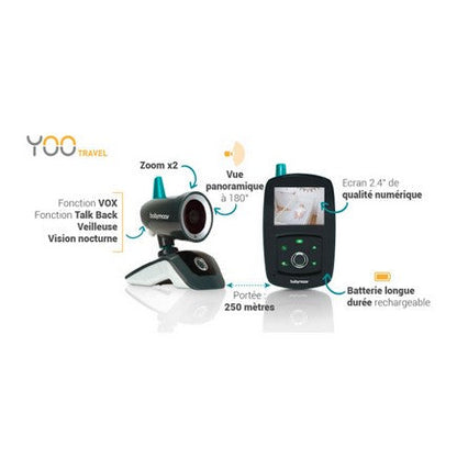 Babyphone caméra vidéo YOO Travel