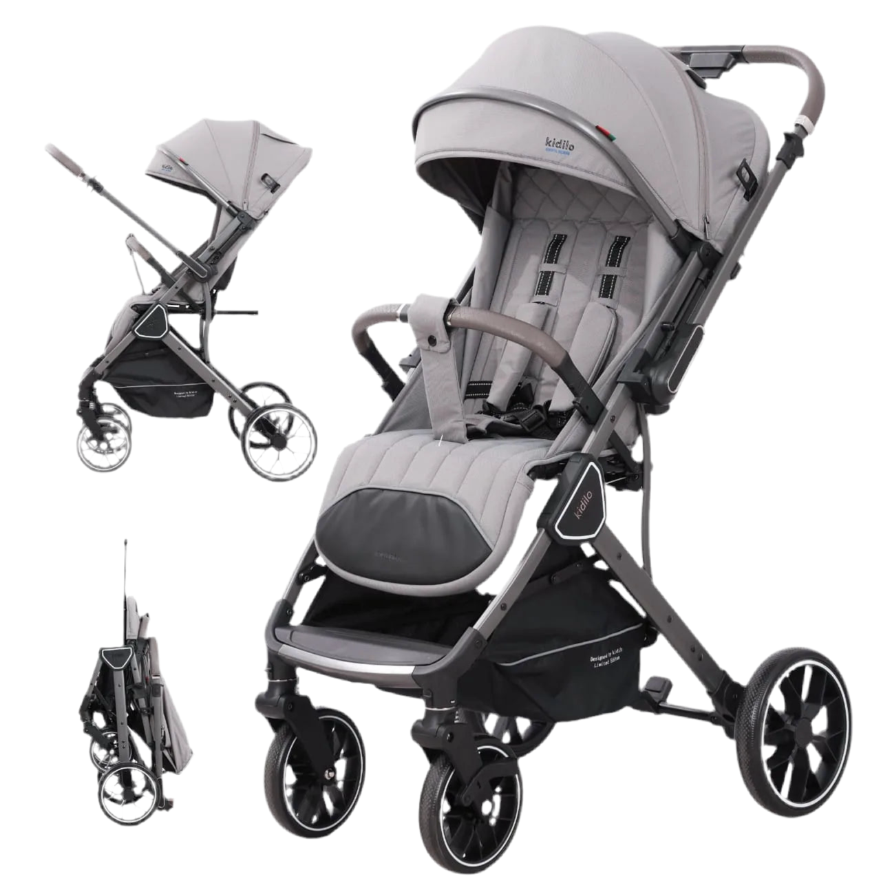 Poussette Valise K101 – Pliable et Confortable