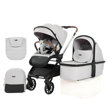 Poussette Trio 3 en 1 - Kidilo