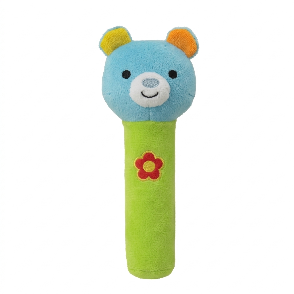 Winfun Hochet Squeak ‘N Shake Bâton en Peluche (1 Unité)