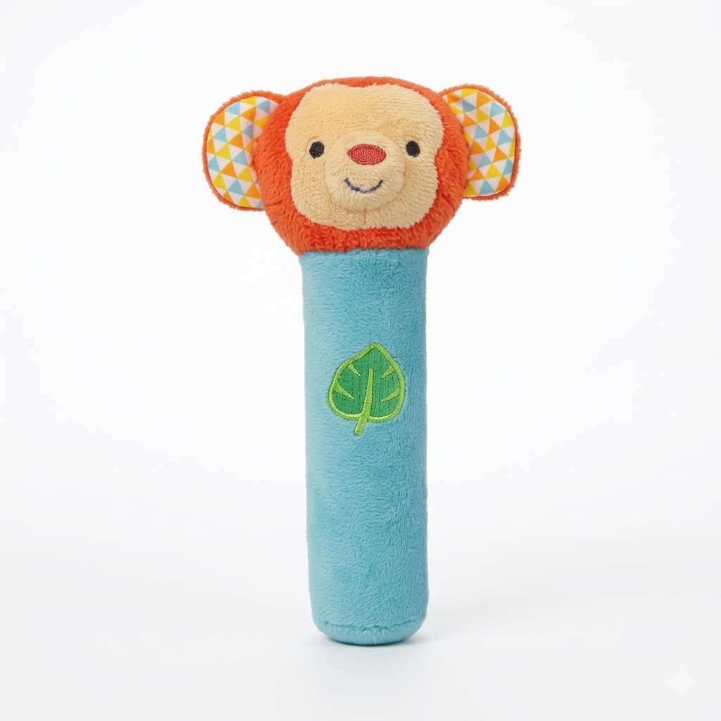 Winfun Hochet Squeak ‘N Shake Bâton en Peluche (1 Unité)