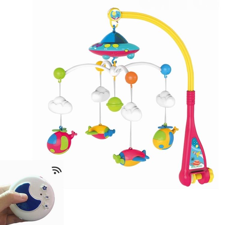 Mobile Musical Bébé avec Télécommande - Huanger