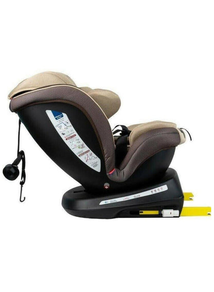 Siège Auto Kidilo ISOFIX 360° Haute Qualité (NOIR)