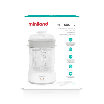 Miniland Mini steamy - Stérilisateur de Grande Capacité