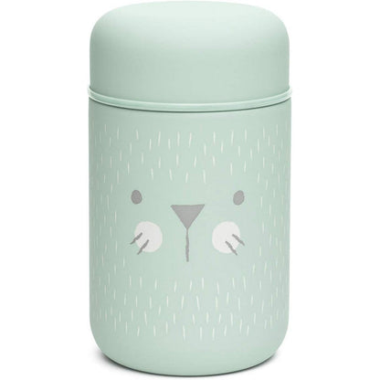 Suavinex – Thermos Bébé 400 ml en Acier Inoxydable | Vert | Hermétique & Isotherme