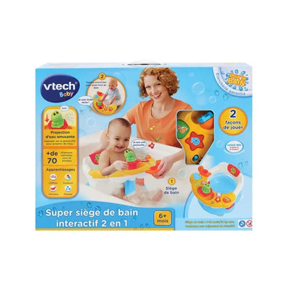 VTech – Super Siège de Bain Interactif 2 en 1 (6M+)
