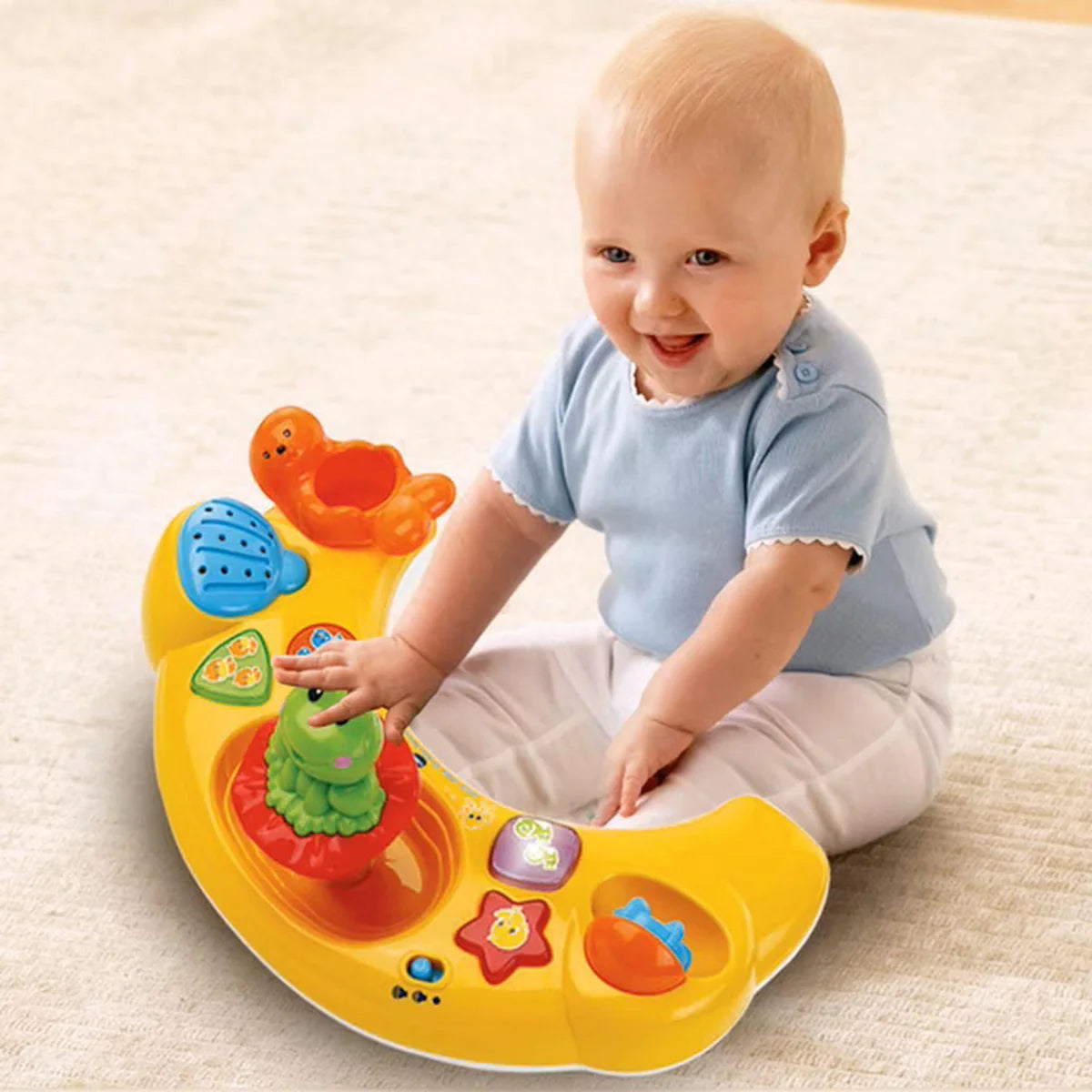 VTech – Super Siège de Bain Interactif 2 en 1 (6M+)