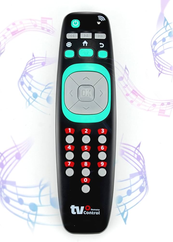 Télécommande Interactive Bébé – Jouet Musical avec Lumières et Sons