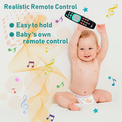 Télécommande Interactive Bébé – Jouet Musical avec Lumières et Sons