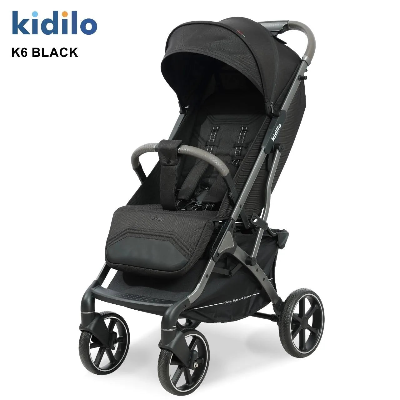 Poussette Compacte Avec Couvre Jambe K6 – Kidilo