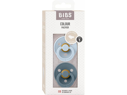 Lot de 2 Sucettes Anatomiques Baby Blue – BIBS