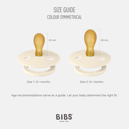 Lot de 2 sucettes symétriques Sage Glow – Bibs