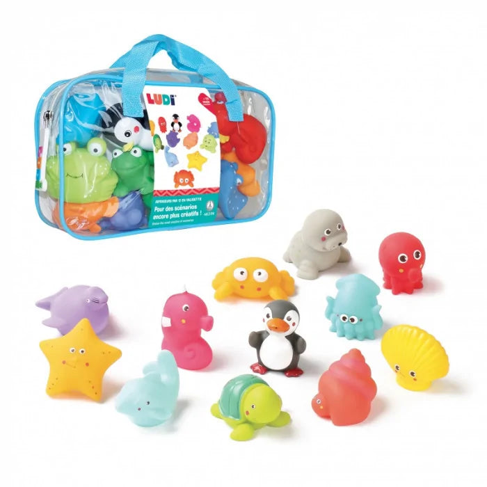Animaux Aspergeurs : Mer (12 pièces) – LUDI