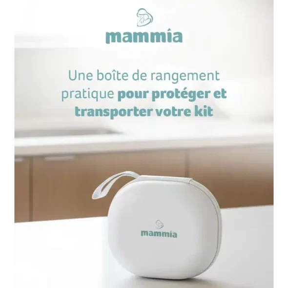 Coffret Tire-Lait Électrique Mains Libres Mammia + Pochette & Accessoires