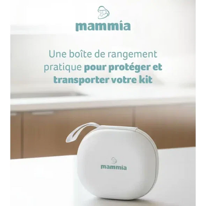 Coffret Tire-Lait Électrique Mains Libres Mammia + Pochette & Accessoires