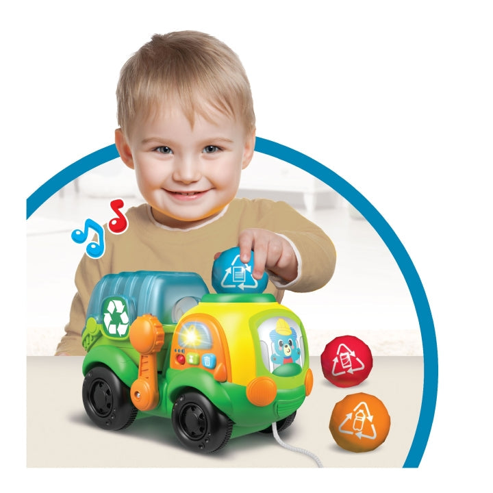 Winfun Camion Recycling Truck 12m+ – Go Green