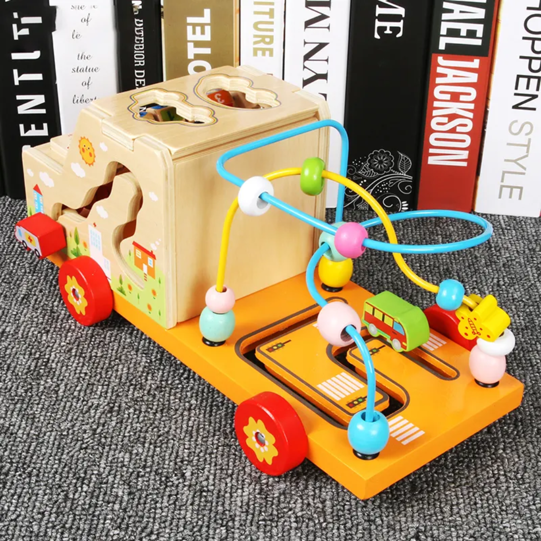 Voiture d'Étude Multifonctionnelle pour enfant à partir de 18 mois