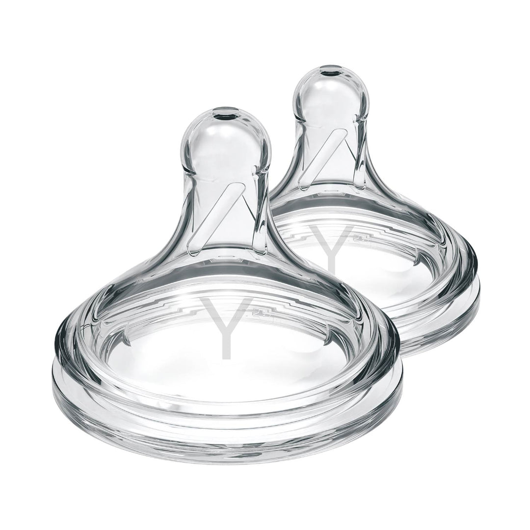 Dr. Brown's Biberon à col large - Natural Flow avec tétine en silicone