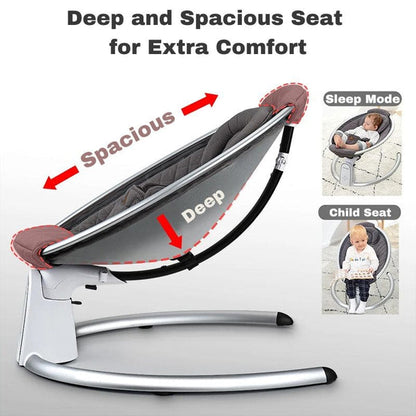 Chaise Berçante Électrique pour Bébé – Hot Mom