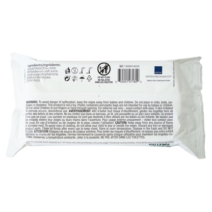 Bambo Nature Lingettes à l’Eau Humides – 64 Unités