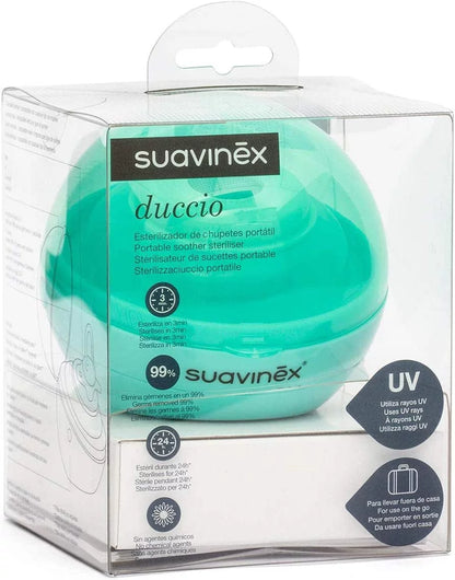 Suavinex Stérilisateur Sucettes Nomade UV Duccio Vert