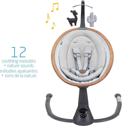 Balançoire Électrique Multifonctionnelle avec Bluetooth et Télécommande