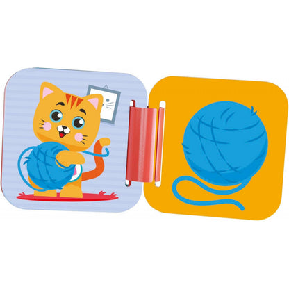 Clementoni – Cubes & Animaux Soft Clemmy (6 Cubes + 3 Personnages + Livre)