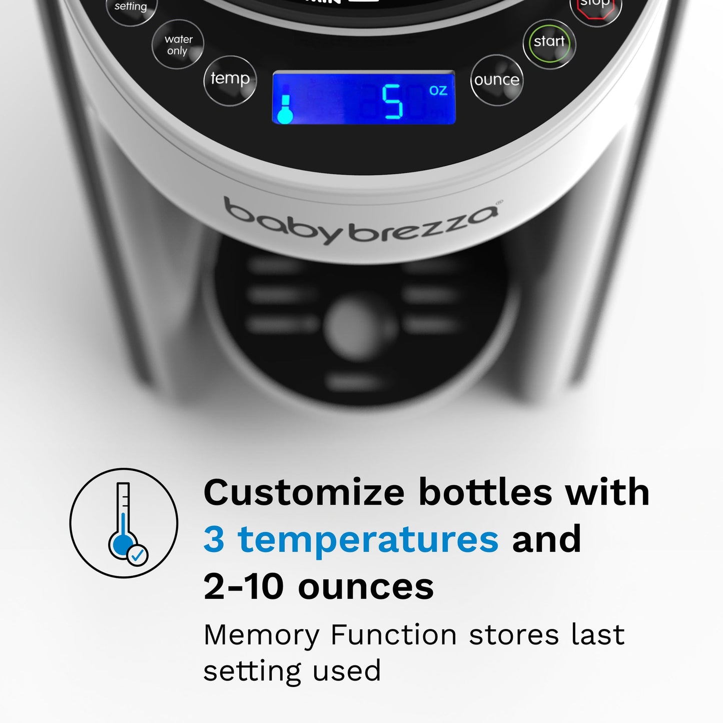 Babybrezza – Préparateur Automatique de Biberons – Blanc